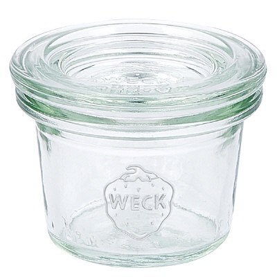 Bild 35ml Sturzglas mit Glasdeckel WECK RR40