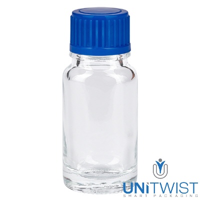 Bild 10ml Flasche 11mm SV blau STD WhiteLine UT18/10