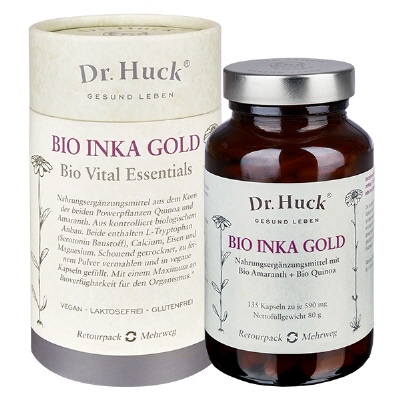 Bild Inka Gold Bio Dr. Huck Kapselneln Vegan (noWaste)
