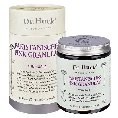 Bild Pakistanisches pink Steinsalz Granulat Dr. Huck